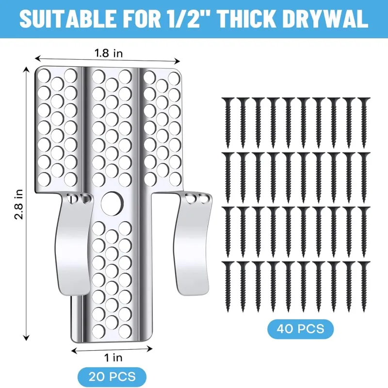 Drywall Repair Clips Wall Patch Kit 3