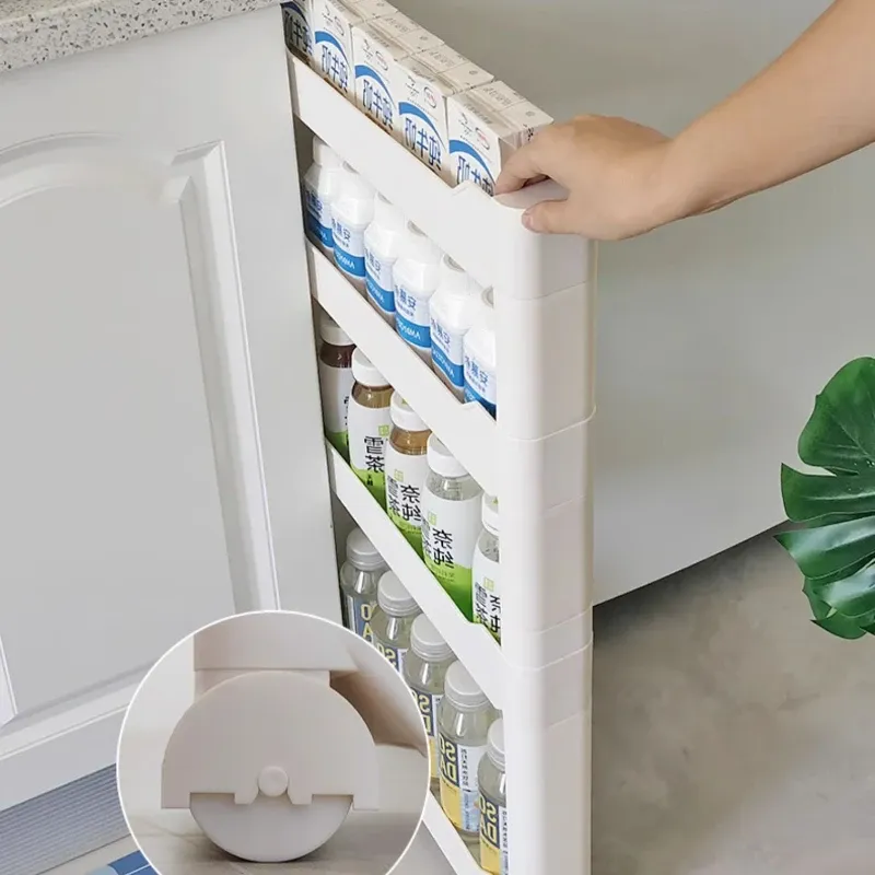 Ultra-Slim Gap Storage Cabinet 5