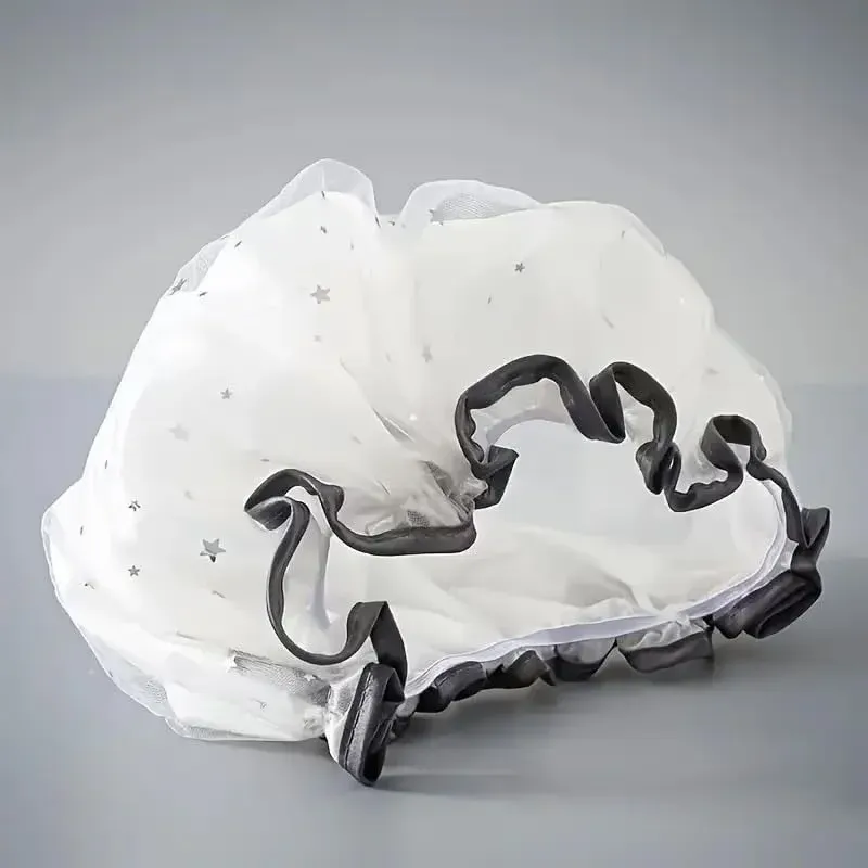 Double Layer Reusable Shower Cap 2
