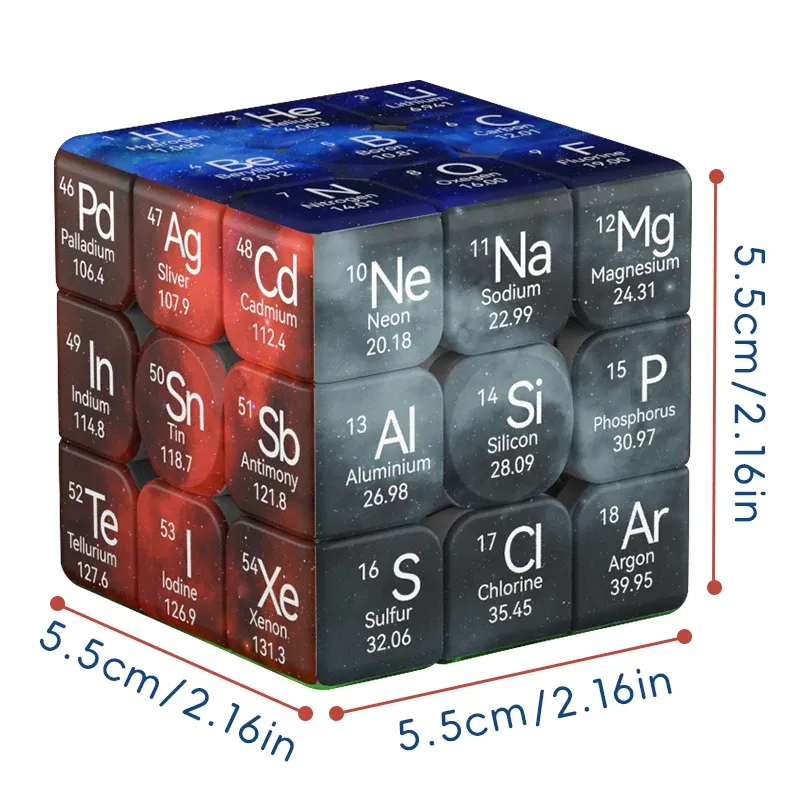 ZIINA STAR 3x3 Speed Cube Puzzle 2