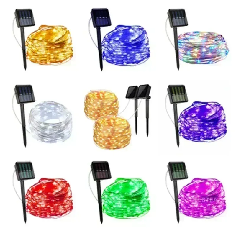 Solar LED Fairy Lights - Outdoor Waterproof 1