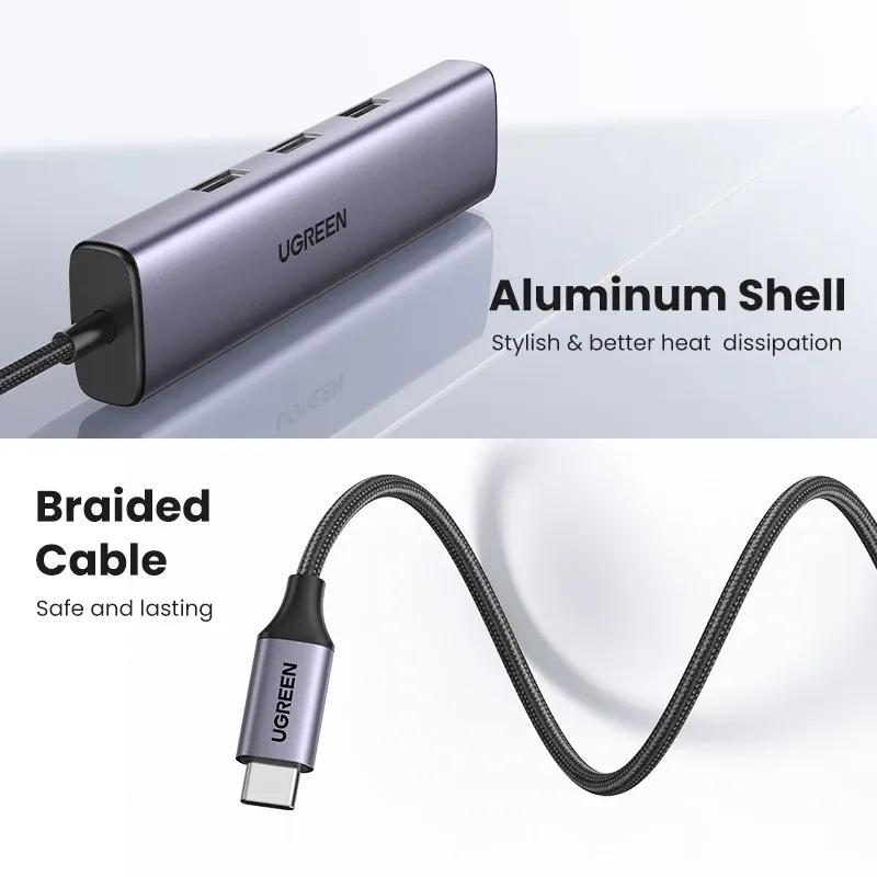 UGREEN USB C Hub Ethernet Adapter 6