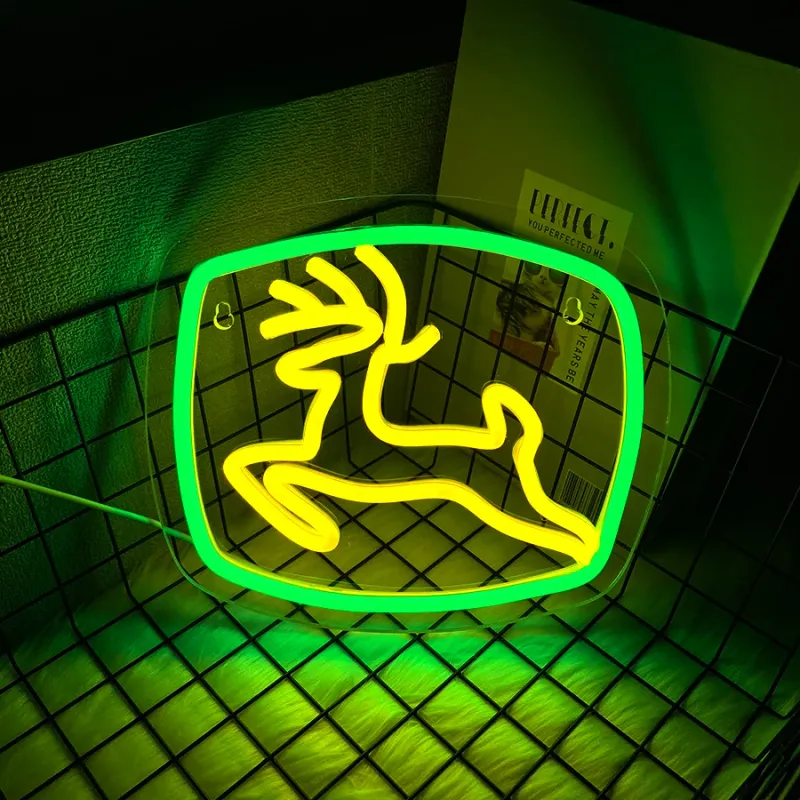 Deer Neon Sign Wall Light 6