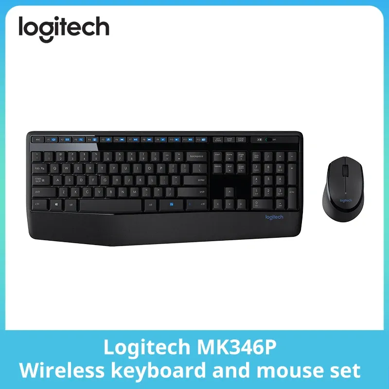 Logitech MK346P Quiet Wireless Office Combo 1