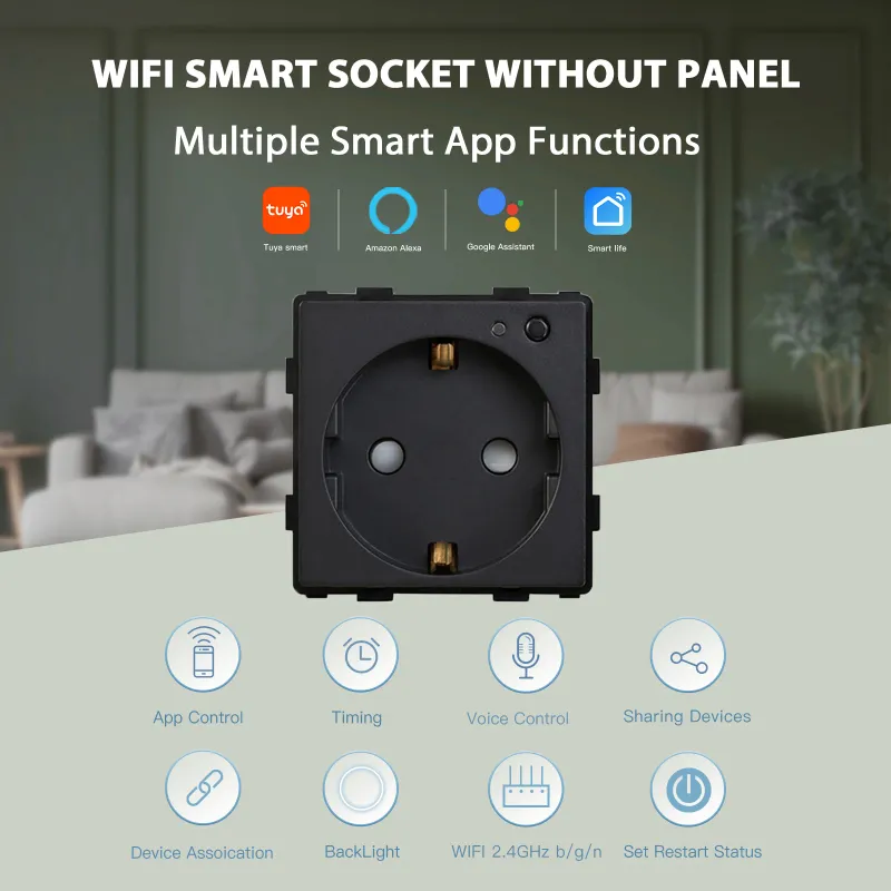 BSEED WiFi Smart Power Monitor Socket 2