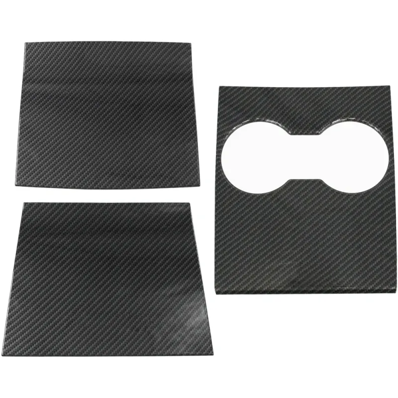 Carbon Fiber Console Trim for Tesla Model 3/Y 1