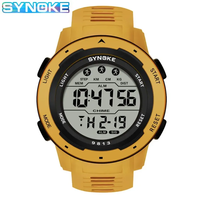 SYNOKE Men’s Digital Sports Watch with Alarm 3
