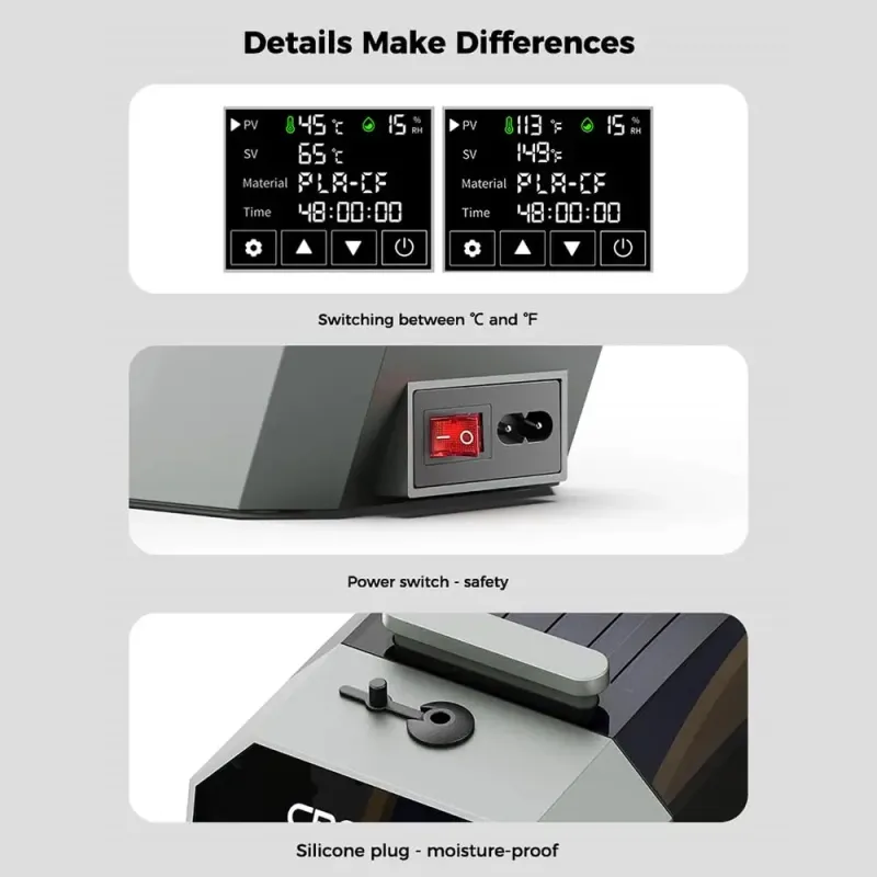 Creality Space Pi Filament Dryer 2