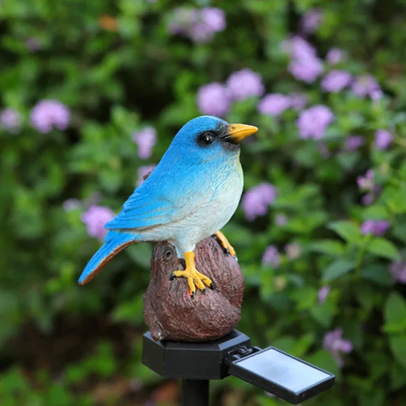 Solar LED Bird Garden Lights 6