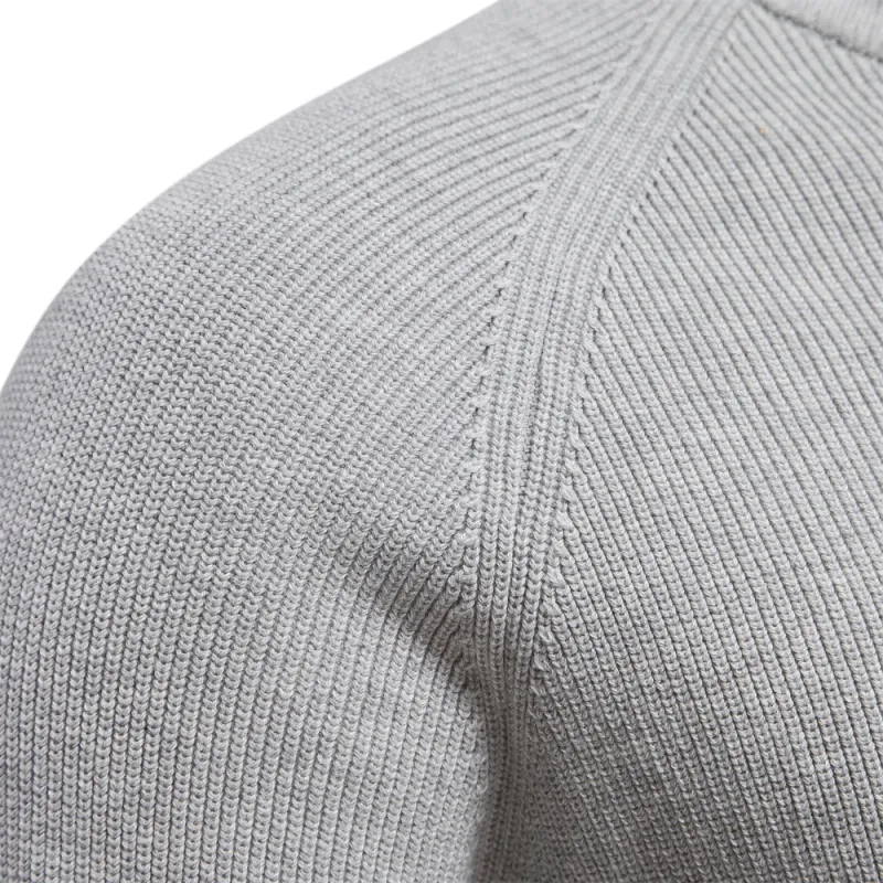 Men's Cotton Zip-Up Cardigan Sweater 3
