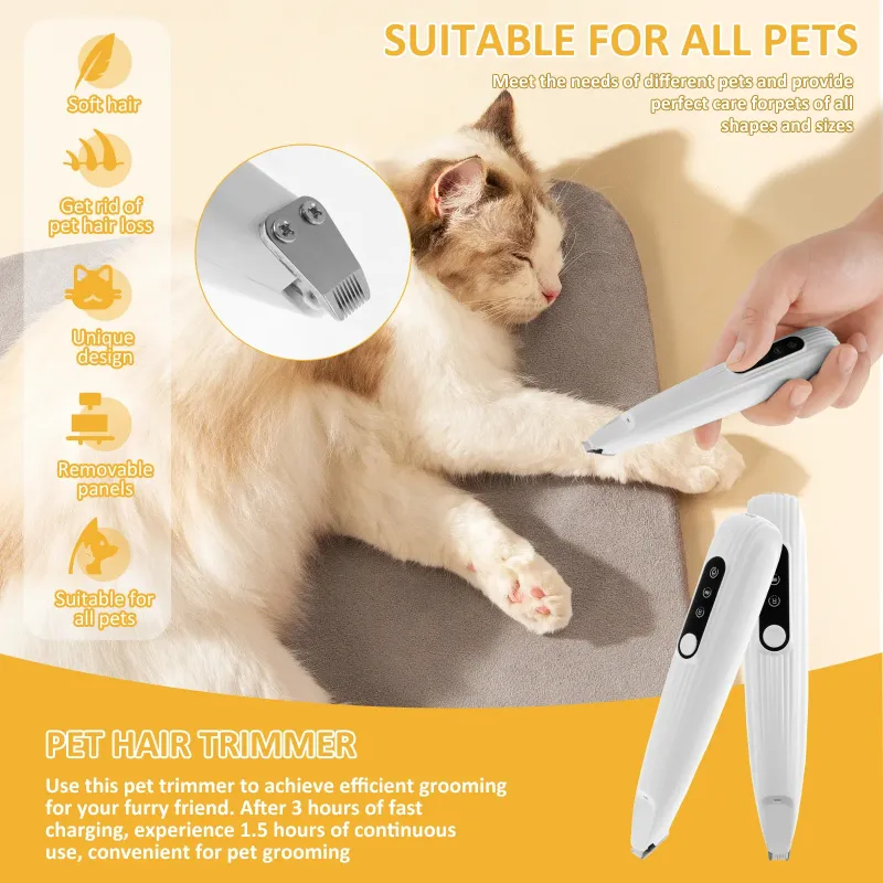LED Light Pet Paw Trimmer Clipper 2