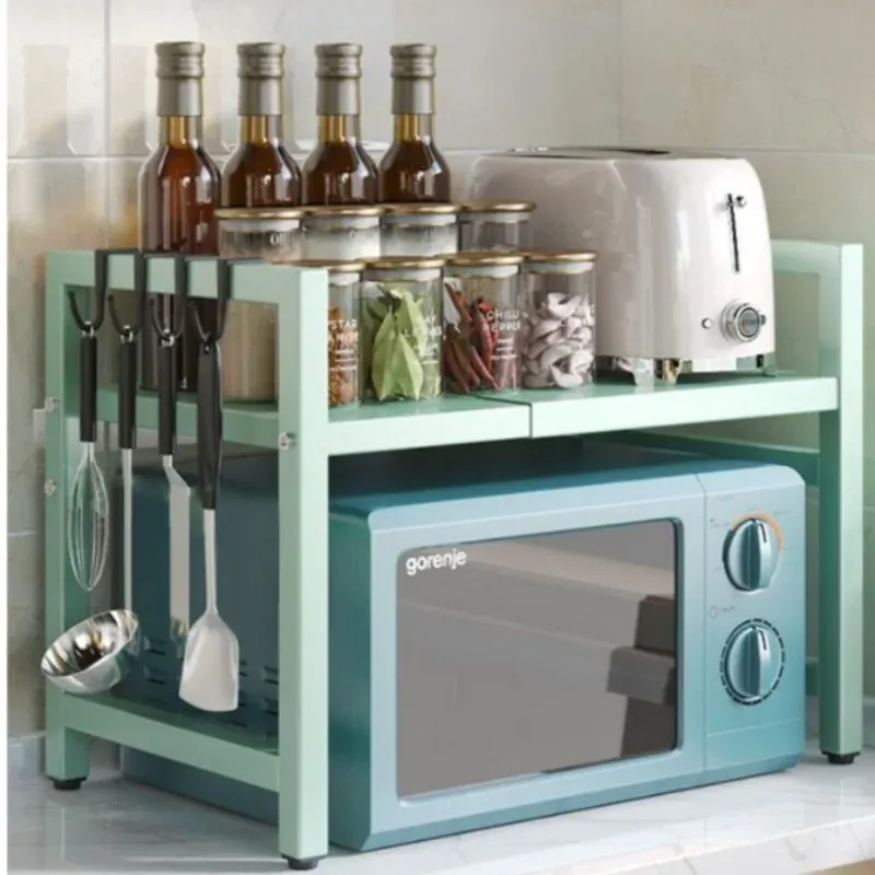 2-Tier Microwave & Oven Rack Organizer 5