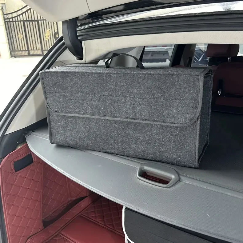Large Felt Car Trunk Organizer 5