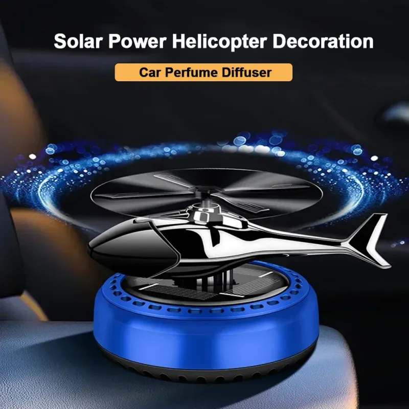 Helicopter Solar Car Air Freshener 3
