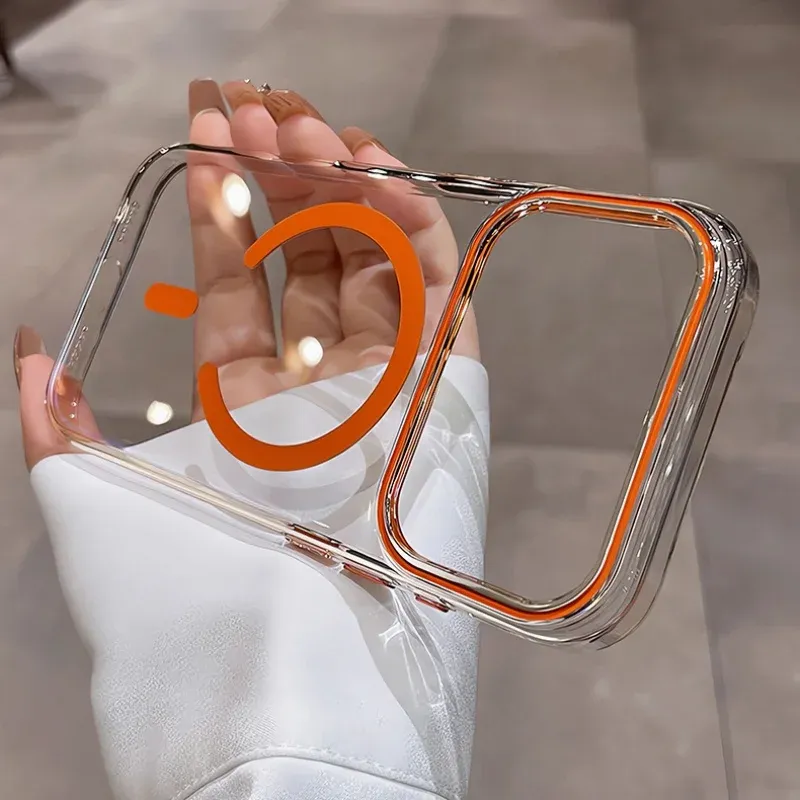 Luxury Crystal Clear Magnetic iPhone Case 5