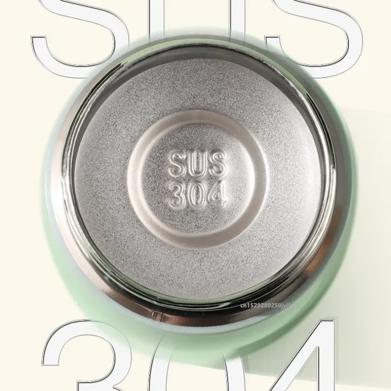 304 Stainless Steel Insulated Thermos Cup with Straw 4