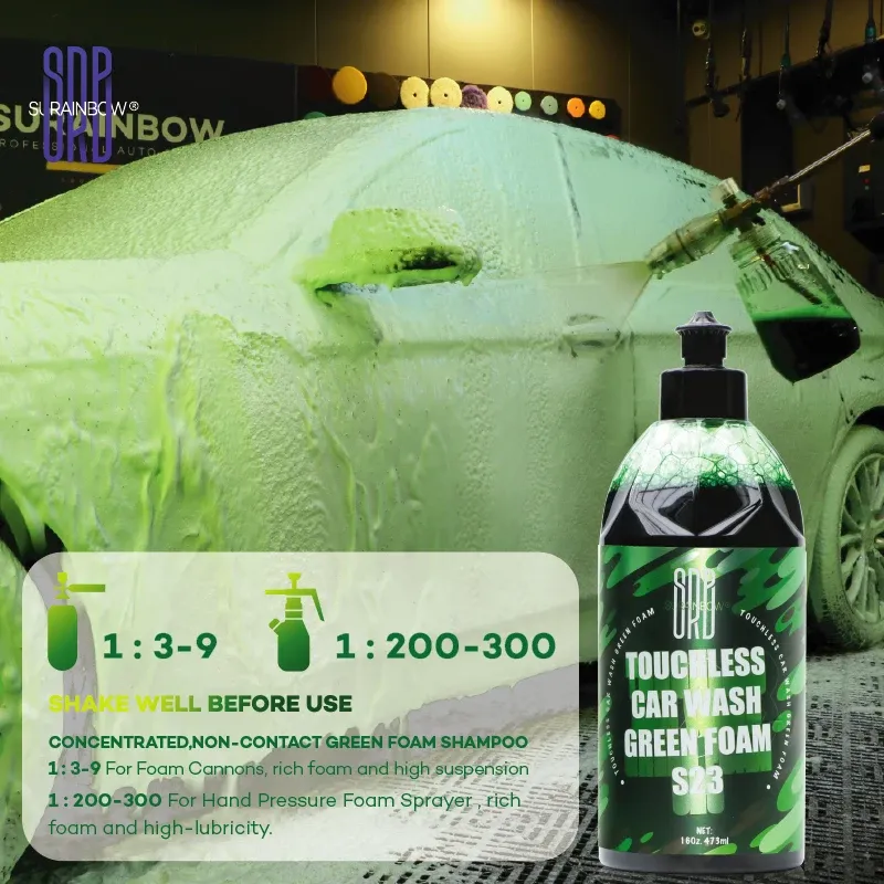 Premium Green Foaming Car Wash Soap 2