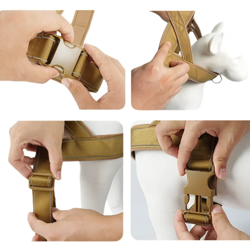 Tactical Anti-Pull Dog Harness Vest 5