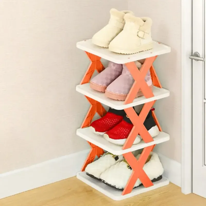 Stackable Narrow Shoe Rack Organizer 3