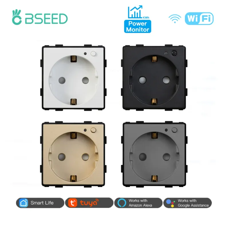 BSEED WiFi Smart Power Monitor Socket 1