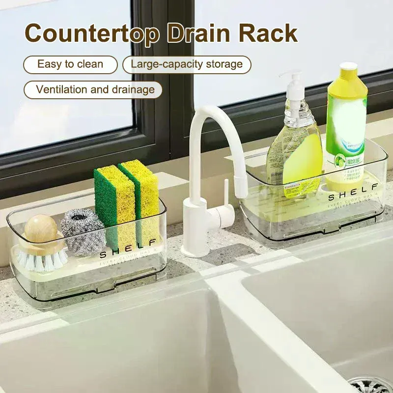 Kitchen Sink Caddy Sponge Holder 1