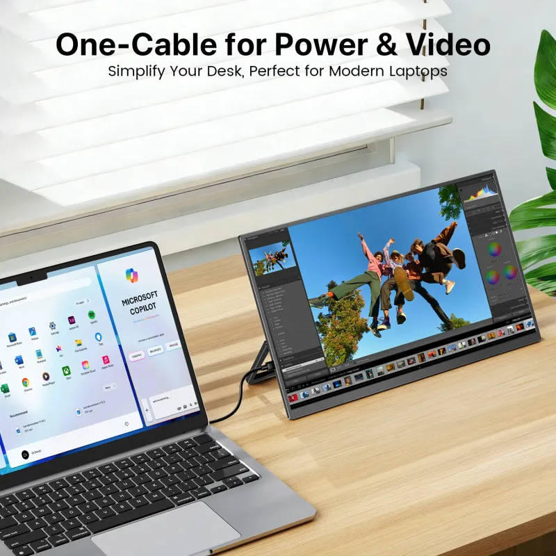 15.6" Touch Portable Monitor - FHD HDR 4
