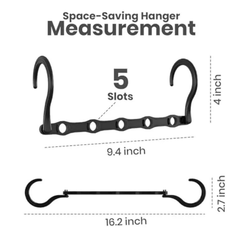 Collapsible Dorm Hangers - Space Saving 2