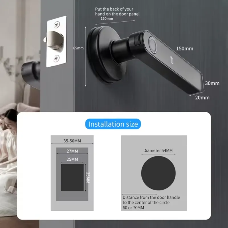 Tuya Smart Fingerprint Door Lock 5
