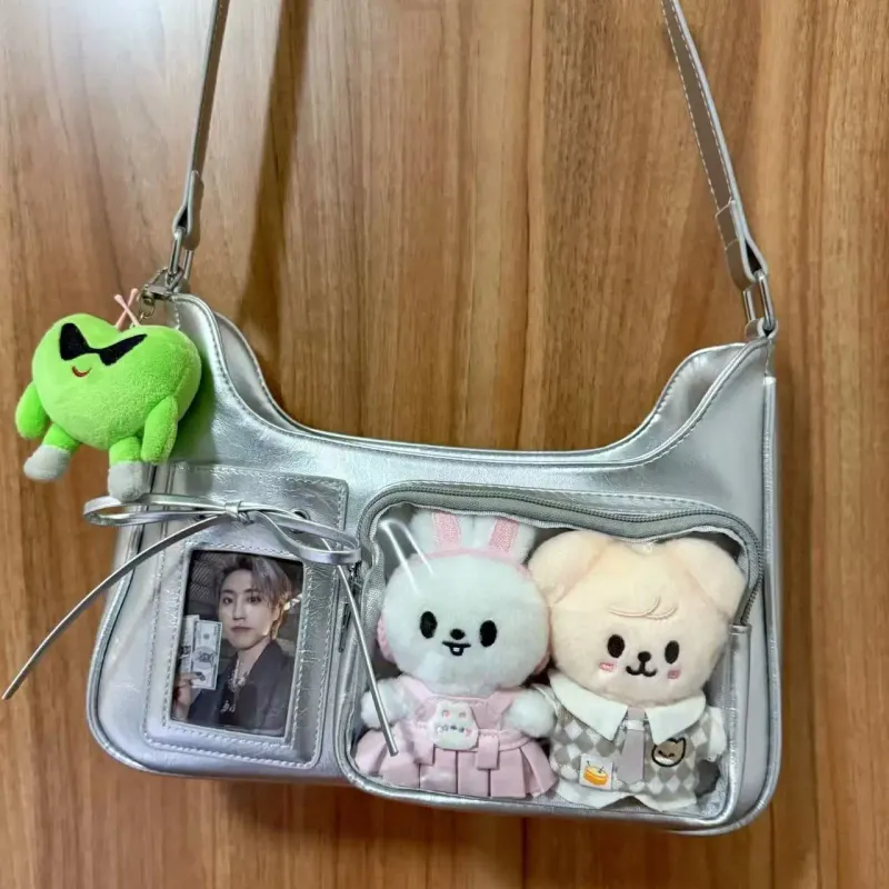 Y2K Harajuku Transparent Ita Bag 4