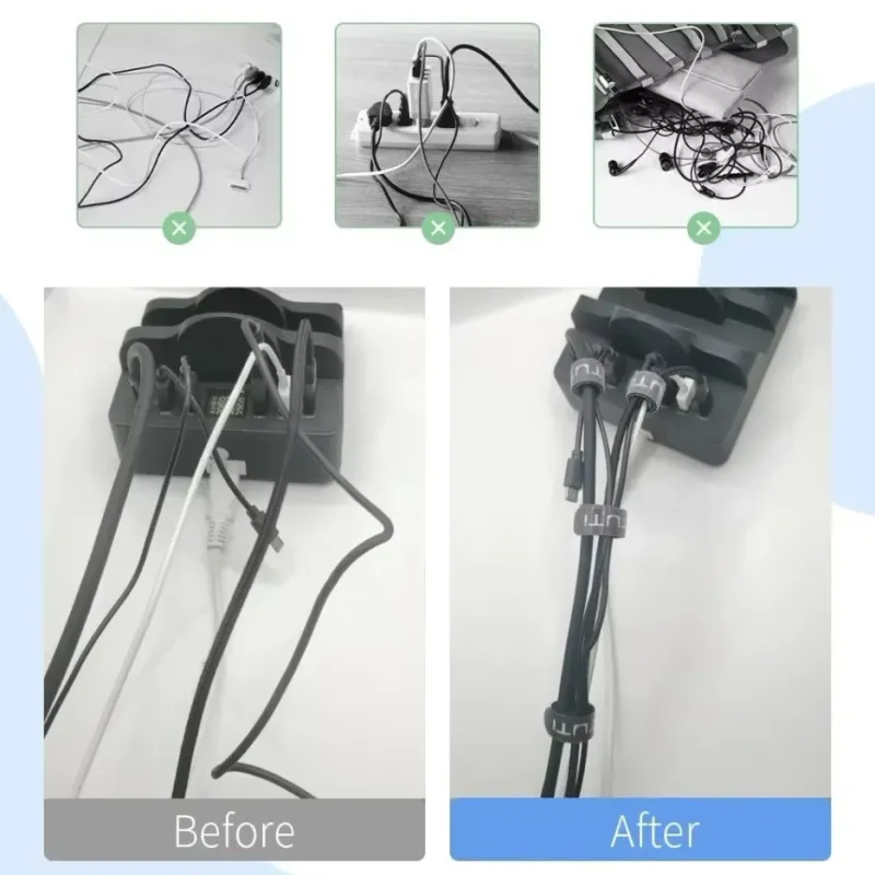 Reusable Hook and Loop Cable Ties 3