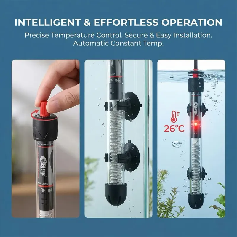 Adjustable Aquarium Heater Rod 6