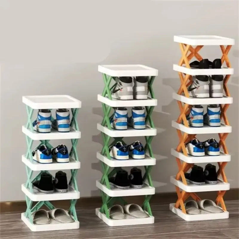 Narrow Multifunctional Shoe Rack 4