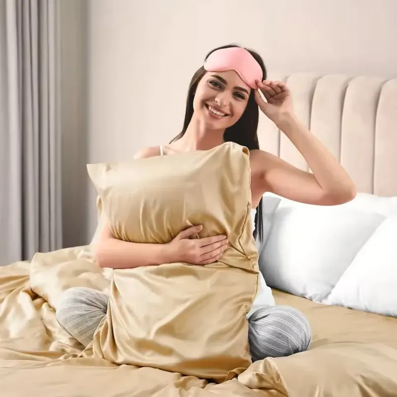 Satin Pillowcase for Hair & Skin 2