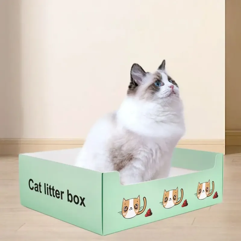 Portable Foldable Cat Litter Box 3