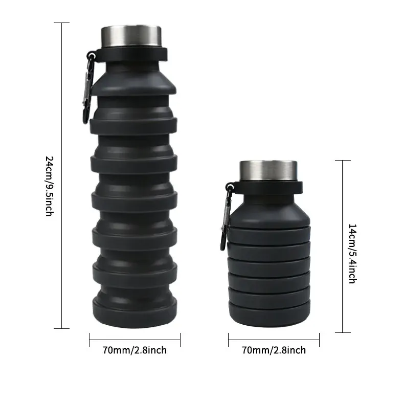 Collapsible Water Bottle - 550ml 1