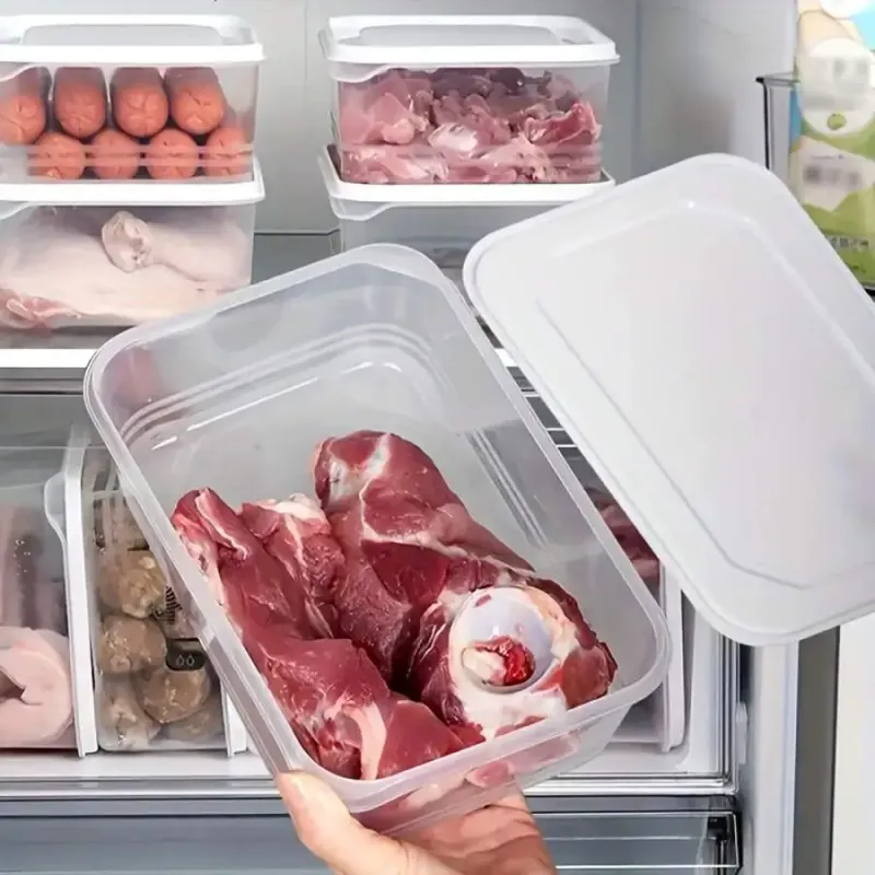 Контейнеры для хранения продуктов, которые можно штабелировать, 1200 мл 2