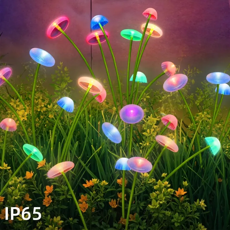 Solar Mushroom Stake Lights 2