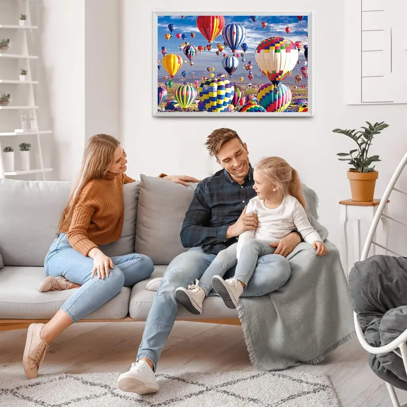 Hot Air Balloon 1000pc Jigsaw Puzzle 6