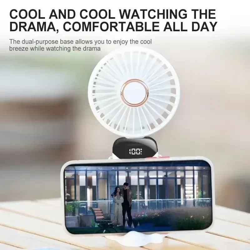 Portable Foldable Mini Fan USB Rechargeable 3