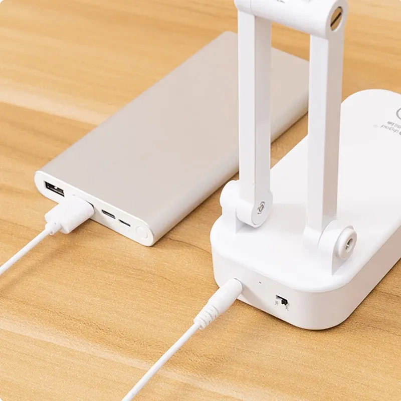 Solar Foldable Desk Lamp with USB Charging 5