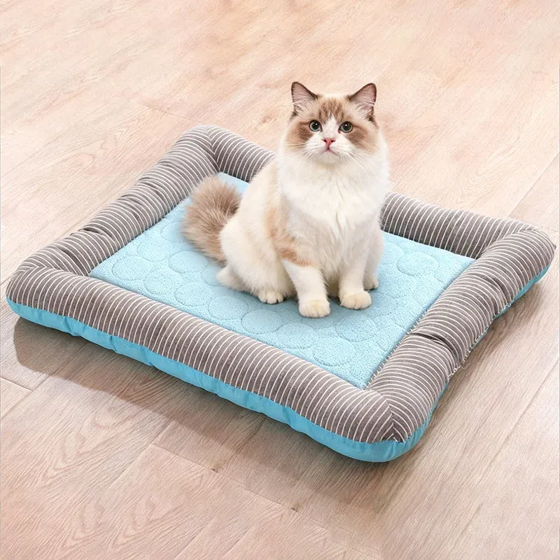 Cooling Pet Bed Ice Silk Mat 1