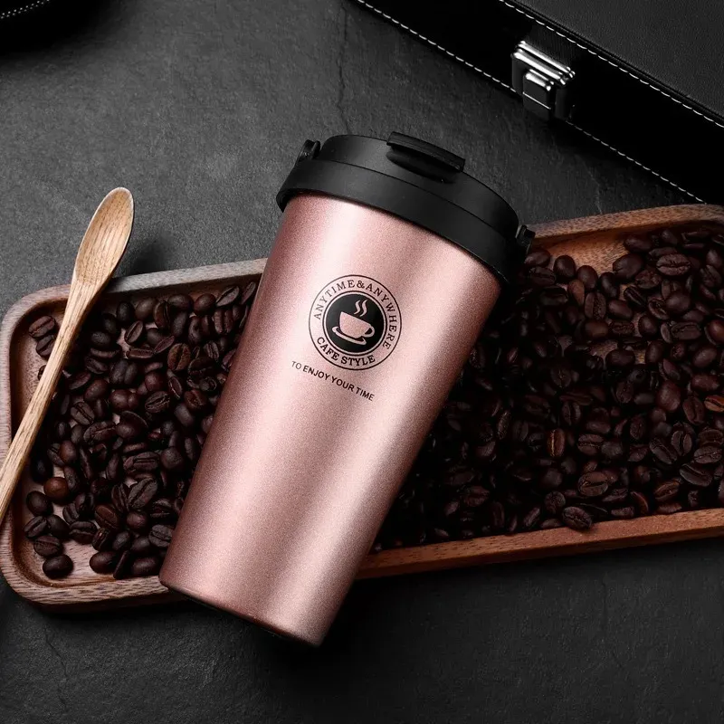 500ml Insulated Travel Coffee Tumbler 5
