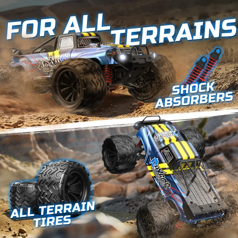 40+ км/ч 4WD RC грузовик для взрослых 3