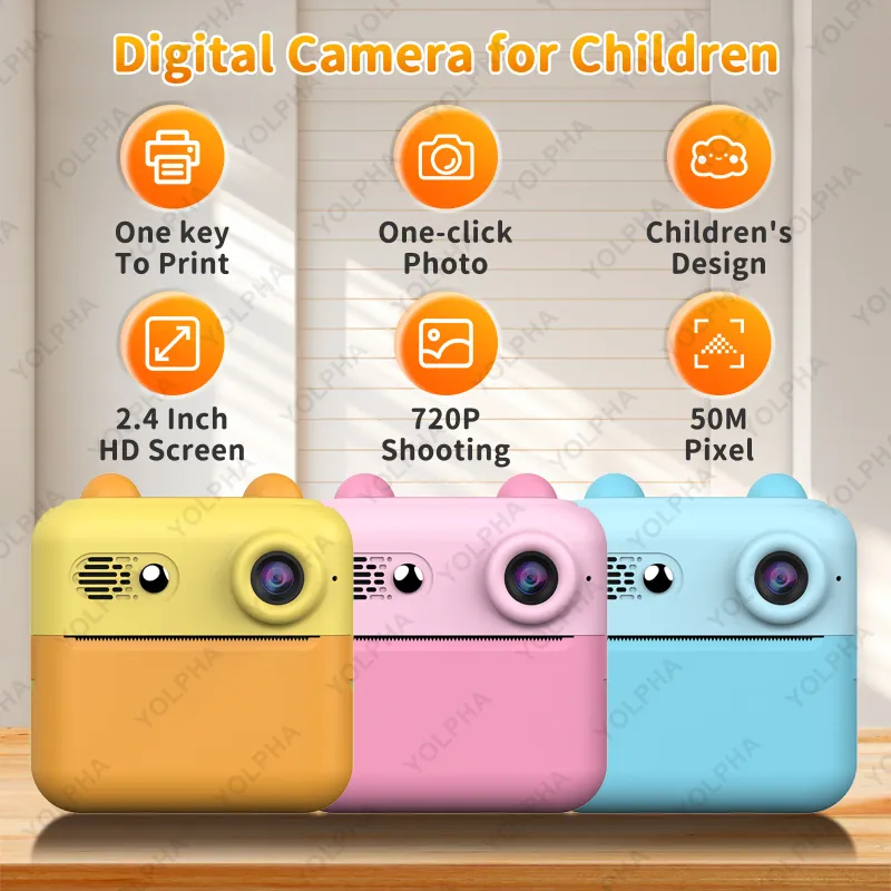 Kids Instant Print HD Selfie Camera 2