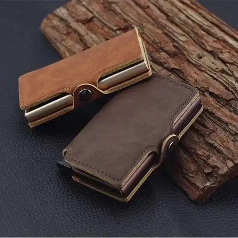Slim RFID Card Wallet with Money Clip 1
