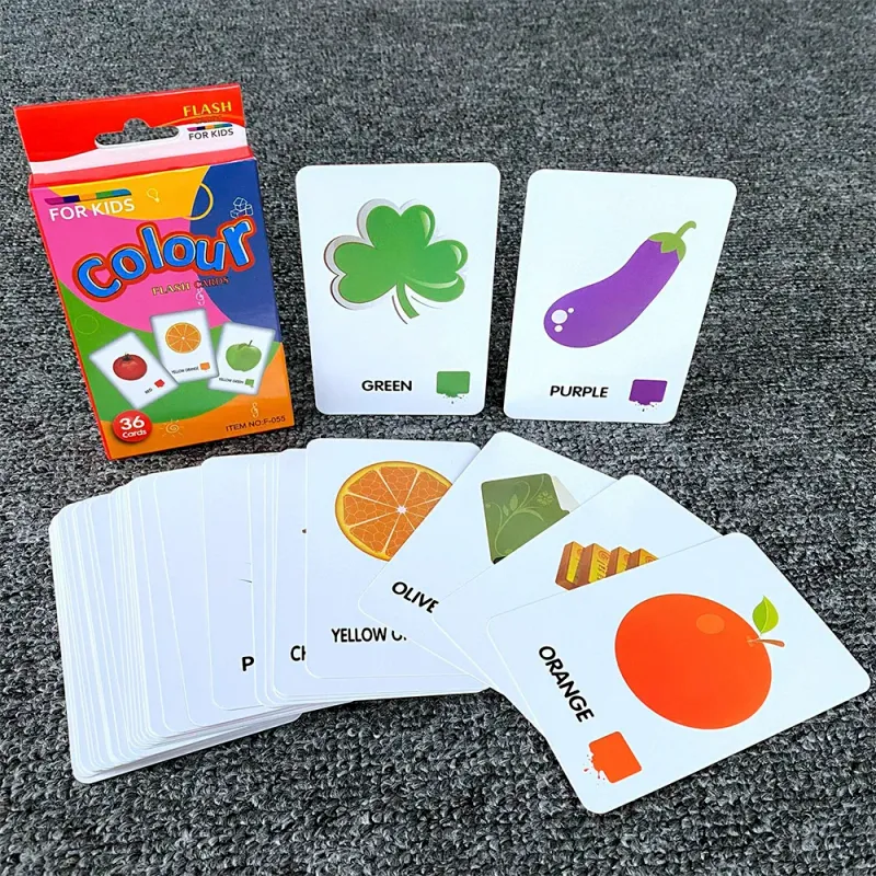 36PCS Animal Flash Cards Set 2