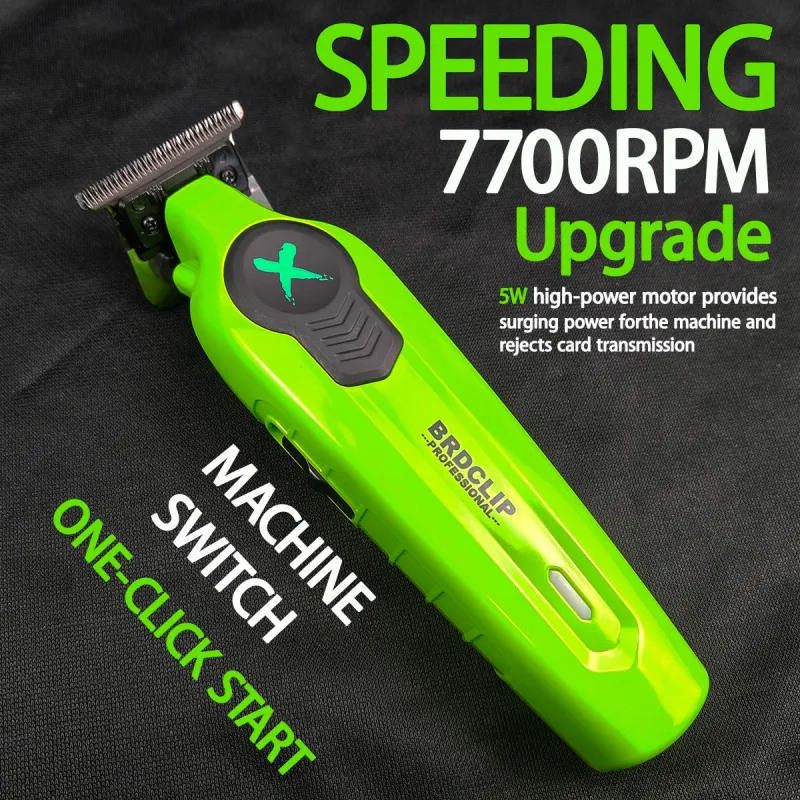 BRDCLIP FA1T Professional Hair Trimmer Green 2