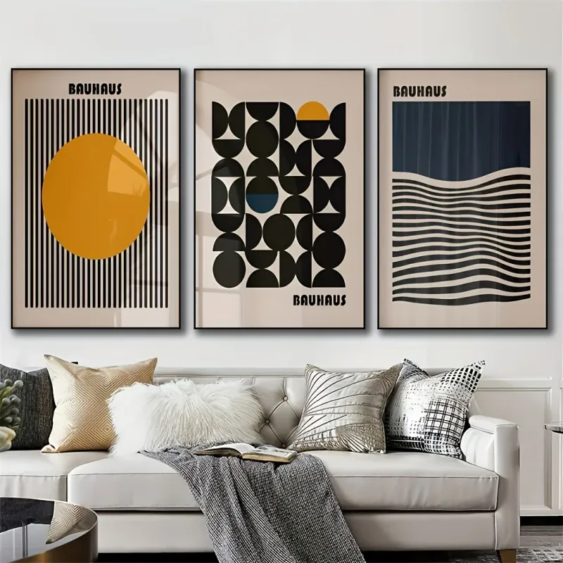 Bauhaus Canvas Print - Geometric Wall Art 2