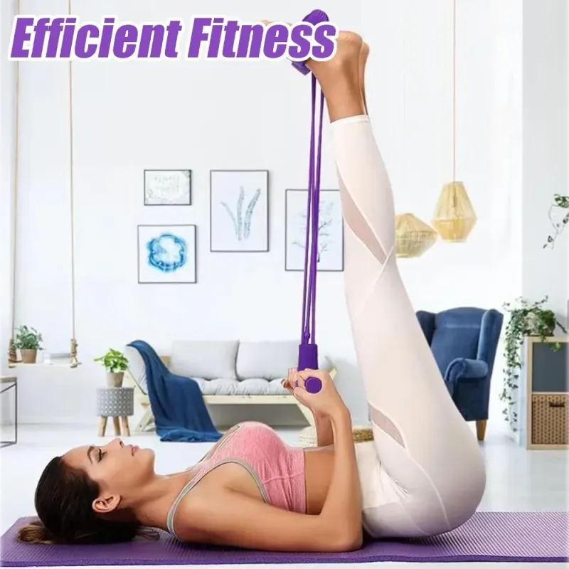 6-Tube Resistance Band Workout Set 6