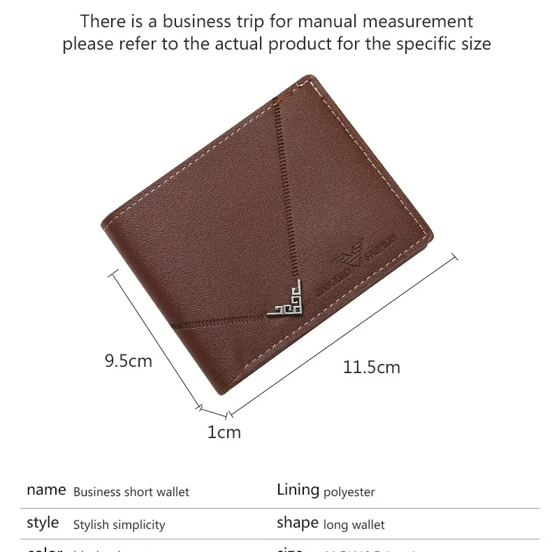 Slim RFID Blocking Leather Wallet for Men 5